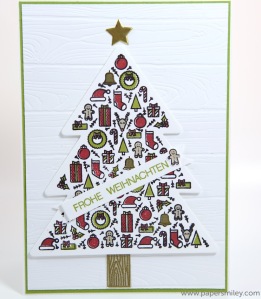 Iconic Christmastree mit Stampin Up!